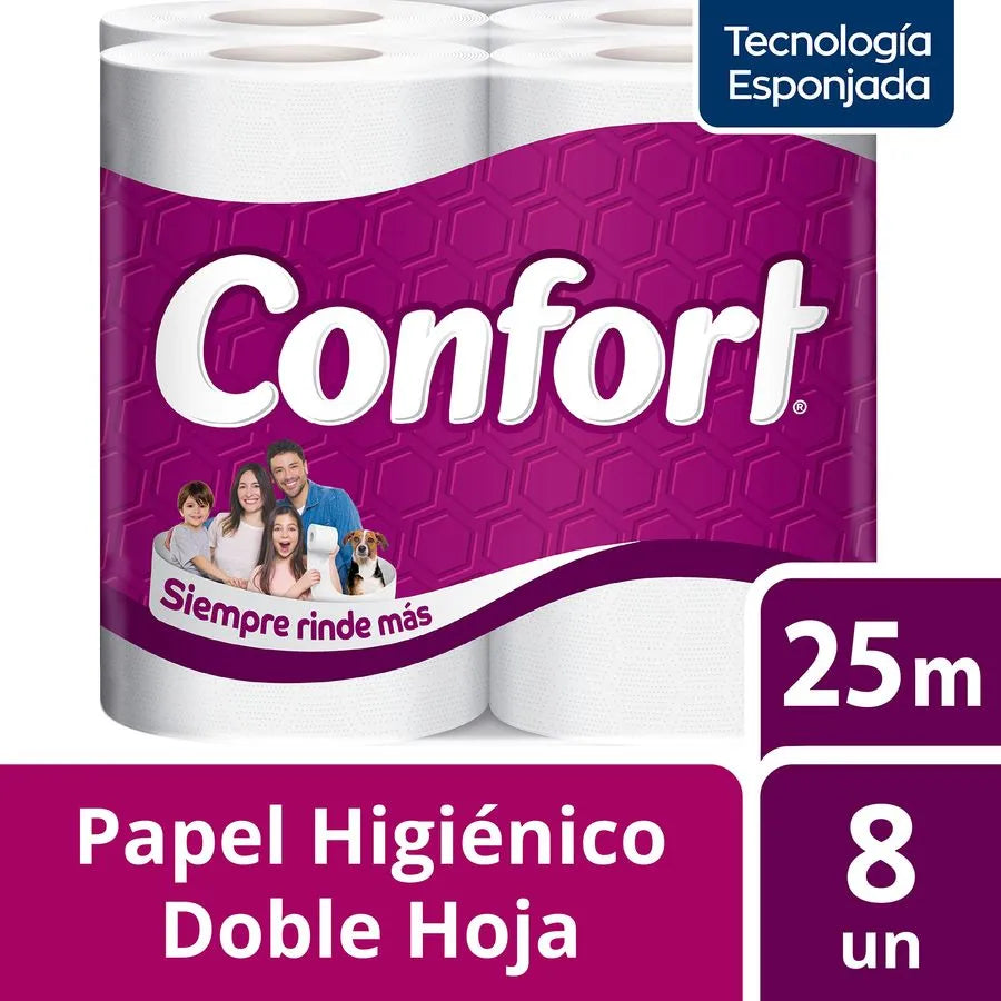 Papel Confort 40m x8